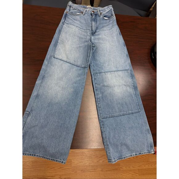 Wrangler Indigood World Wide High Rise Wide Leg Jeans Size 26 - Picture 1 of 10